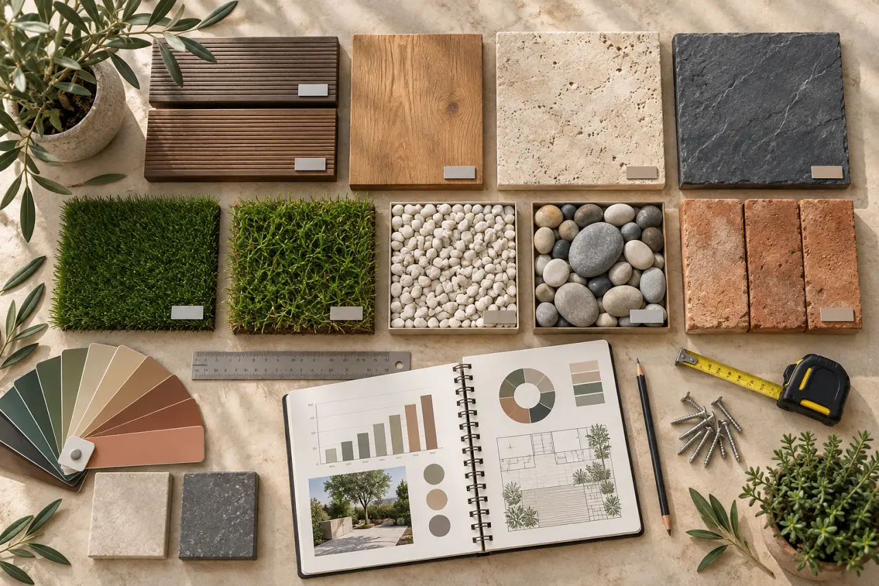 Catalogue aménagement extérieur : comparez les matériaux, pas seulement les photos