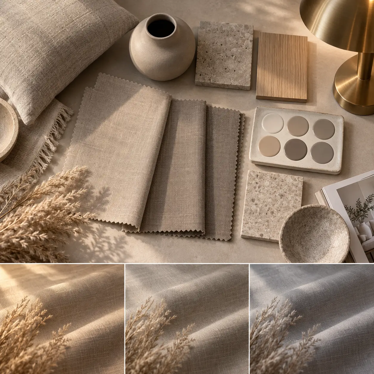 Le taupe clair révèle son vrai rendu selon le sous-ton et la lumière