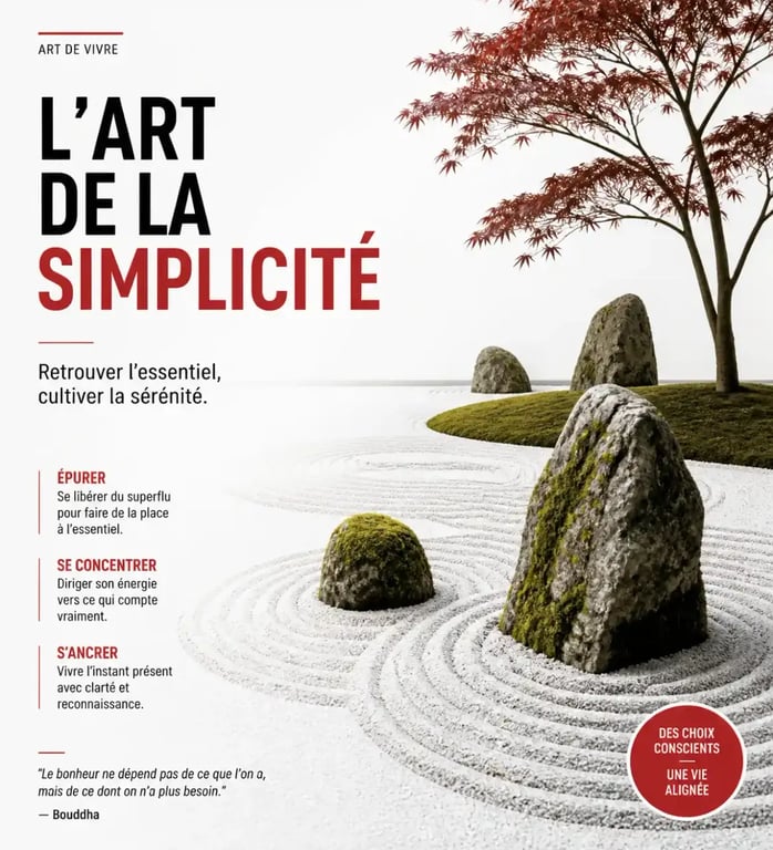 Aménagement de jardin zen avec graviers ratissés et rochers pour une décoration jardin zen réussie