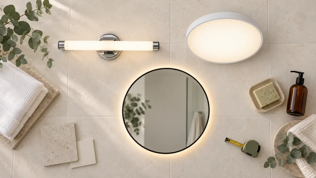Quelle lampe de salle de bain choisir pour sécuriser, éclairer et apaiser&nbsp;?
